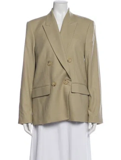 Pre-owned Vince Blazer In Green