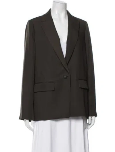 Pre-owned Vince Blazer In Green