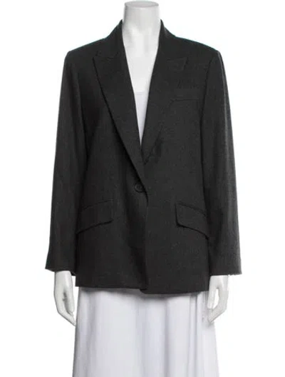Pre-owned Vince Blazer In Grey