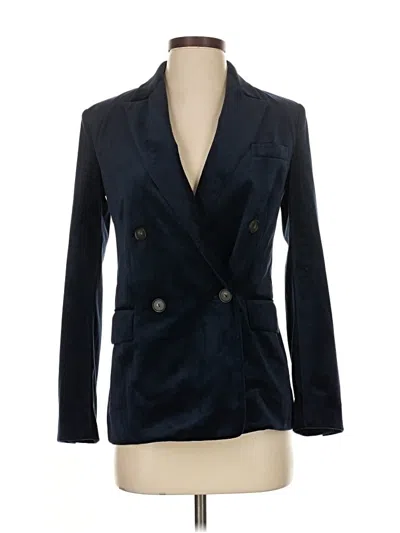 Pre-owned Vince Blazer Jacket In Blue