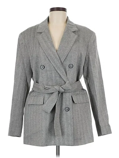 Pre-owned Vince Blazer Jacket In Gray