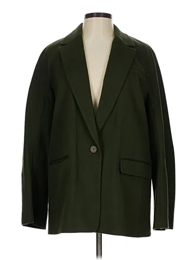 Pre-owned Vince Blazer Jacket In Green