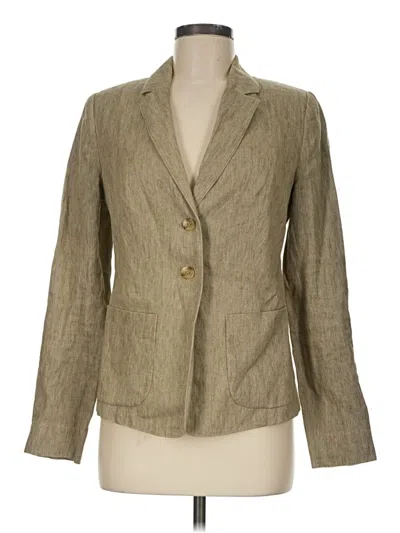 Pre-owned Vince Blazer Jacket In Tan