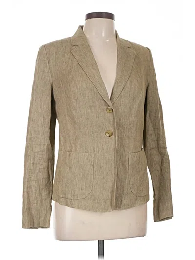 Pre-owned Vince Blazer Jacket In Tan