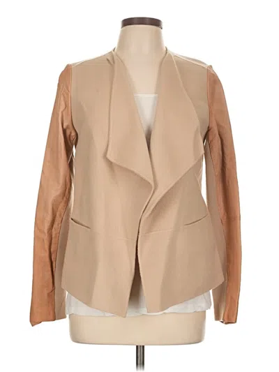 Pre-owned Vince Blazer Jacket In Tan
