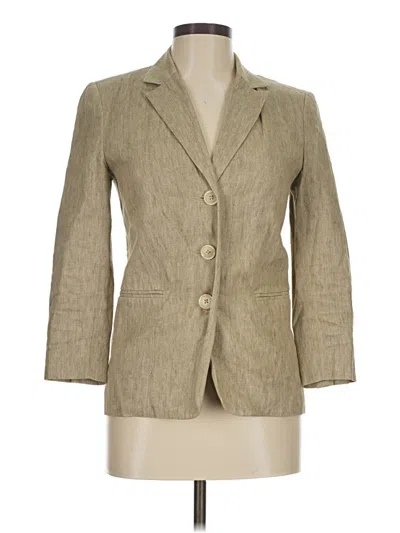 Pre-owned Vince Blazer Jacket In Tan