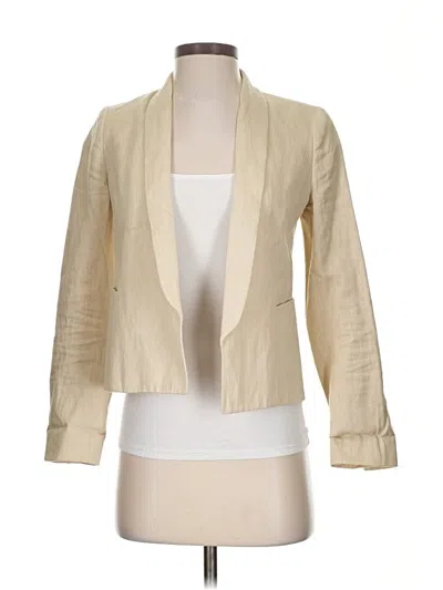 Pre-owned Vince Blazer Jacket In White