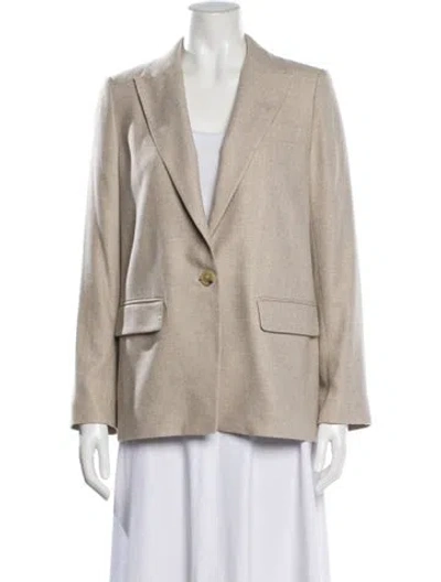 Pre-owned Vince Blazer In Neutral