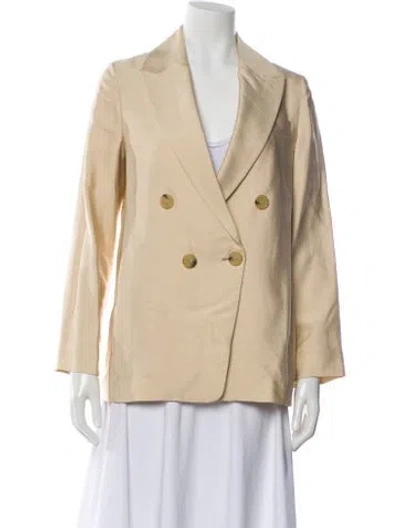 Pre-owned Vince Blazer In Neutral