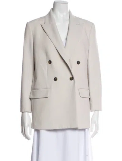 Pre-owned Vince Blazer In Neutral