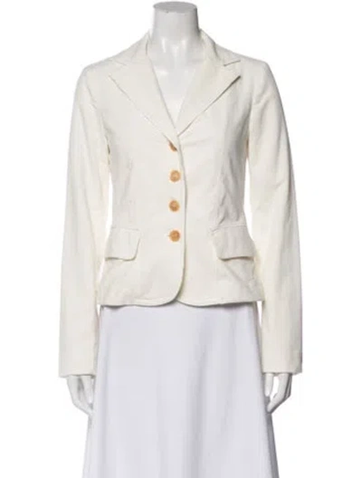 Pre-owned Vince Blazer In Neutral
