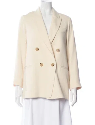 Pre-owned Vince Blazer In Neutral