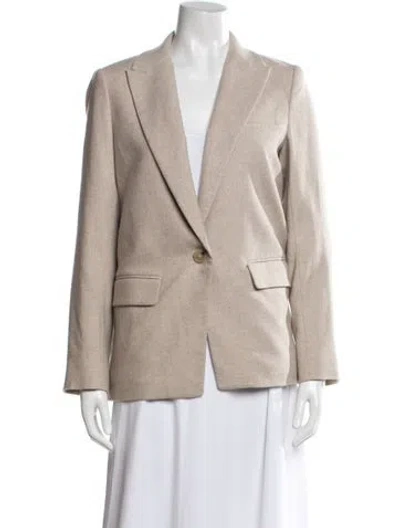 Pre-owned Vince Blazer In Neutral