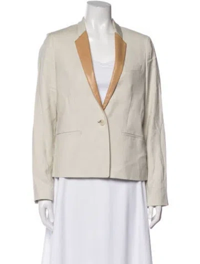 Pre-owned Vince Blazer In Neutral