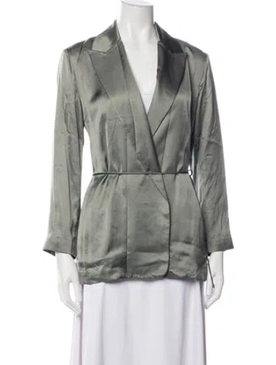 Pre-owned Vince Blazer In Neutrals