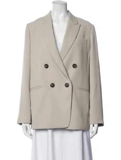 Pre-owned Vince Blazer In Neutrals