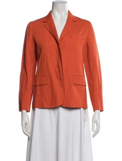 Pre-owned Vince Blazer In Orange