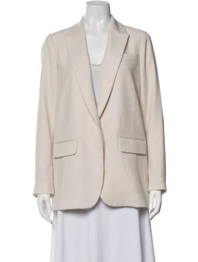 Pre-owned Vince Blazer In White