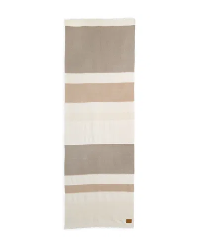 Vince Block Scarf In Brown