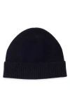 Vince Boiled Cashmere Cuff Beanie In Coastal