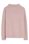 Vince Boiled Cashmere Turtleneck Pullover In Pink