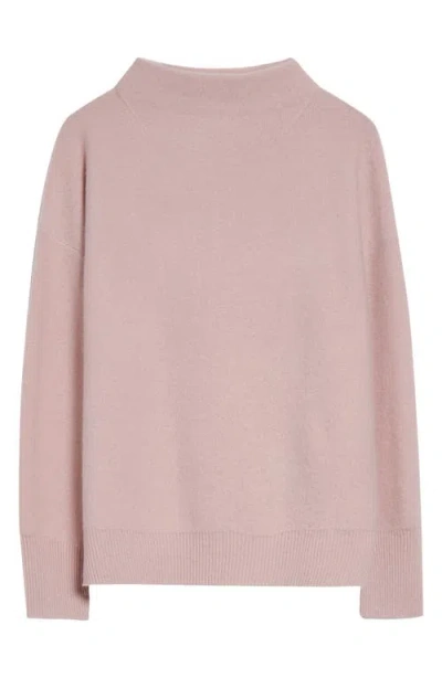 VINCE VINCE BOILED CASHMERE FUNNEL NECK PULLOVER