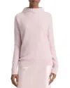Vince Boiled Cashmere Turtleneck Pullover In Orchid Stone
