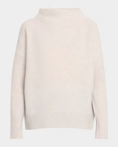 Vince Boiled Cashmere Turtleneck Pullover In Gray