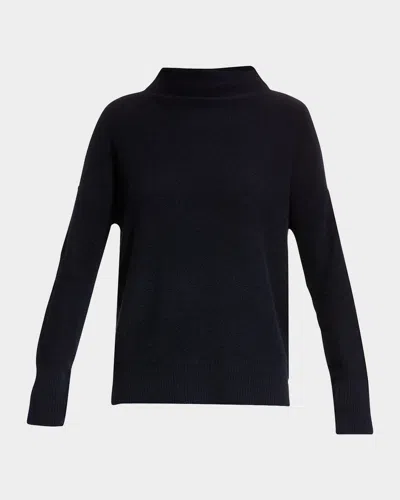 VINCE BOILED CASHMERE TURTLENECK PULLOVER