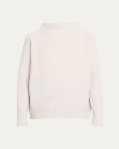 Vince Boiled Cashmere Turtleneck Pullover In Gray