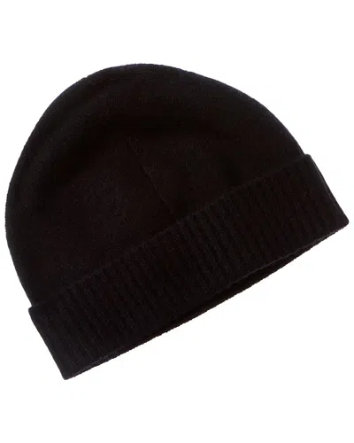 VINCE VINCE BOILED REVERSE JERSEY CUFFED CASHMERE HAT