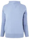 Vince Boiled Cashmere Turtleneck Pullover In 蓝色