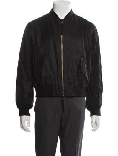 Pre-owned Vince Bomber Jacket In Black