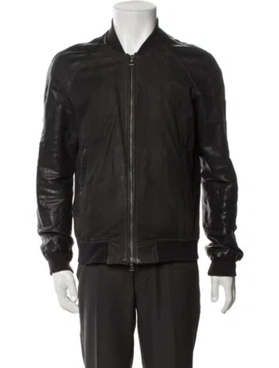 Pre-owned Vince Bomber Jacket In Black