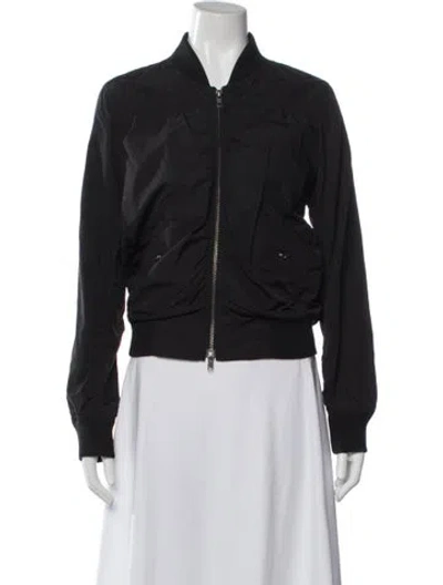 Pre-owned Vince Bomber Jacket In Black