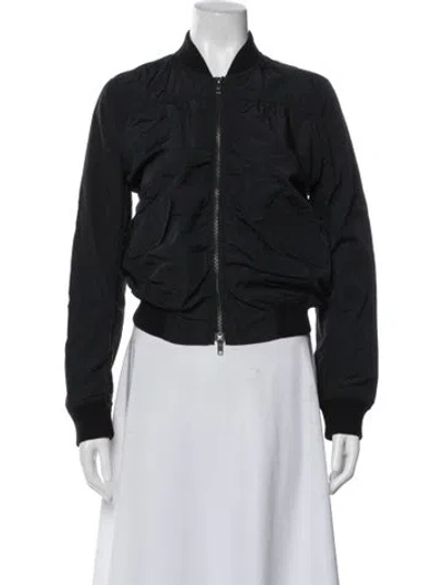 Pre-owned Vince Bomber Jacket In Black