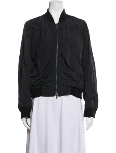 Pre-owned Vince Bomber Jacket In Black