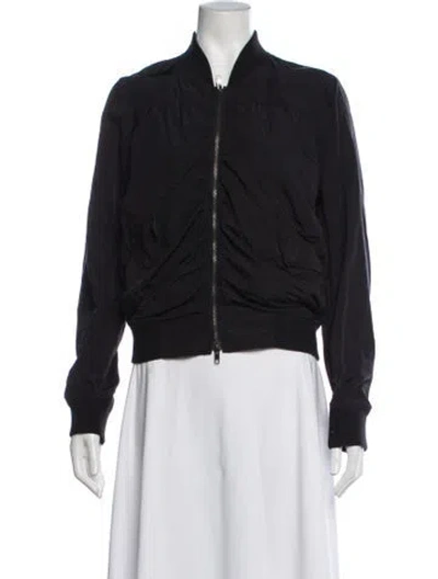 Pre-owned Vince Bomber Jacket In Black