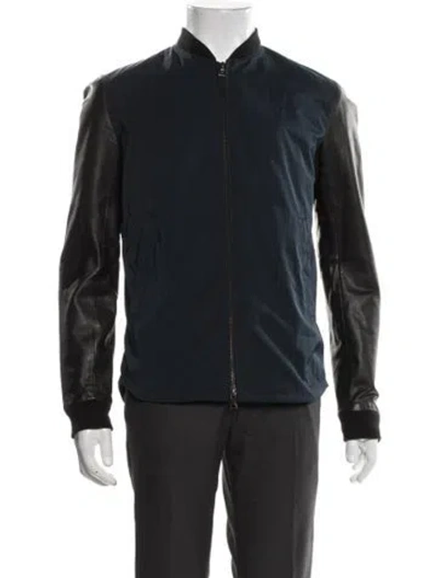 Pre-owned Vince Bomber Jacket In Black