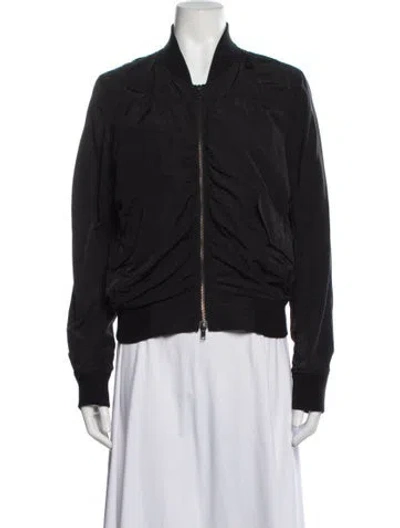 Pre-owned Vince Bomber Jacket In Black