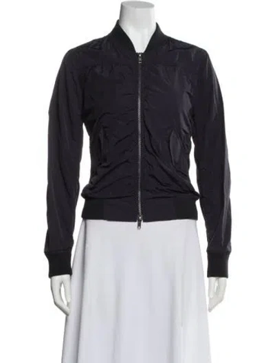 Pre-owned Vince Bomber Jacket In Blue