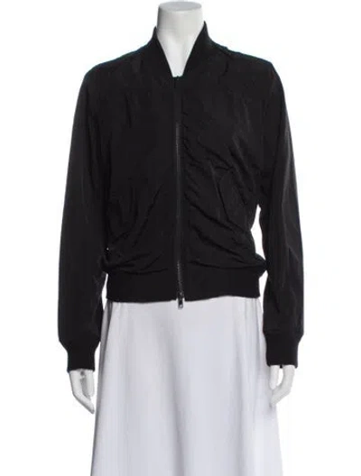 Pre-owned Vince Bomber Jacket In Blue