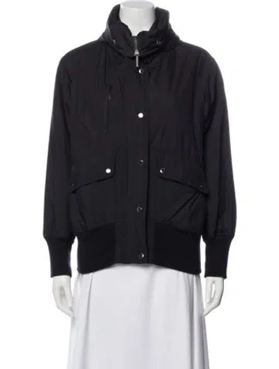 Pre-owned Vince Bomber Jacket In Blue