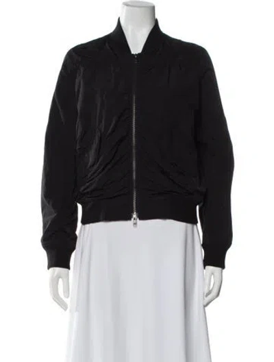 Pre-owned Vince Bomber Jacket In Blue