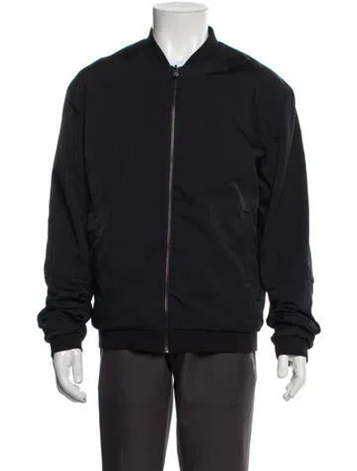 Pre-owned Vince Bomber Jacket In Blue