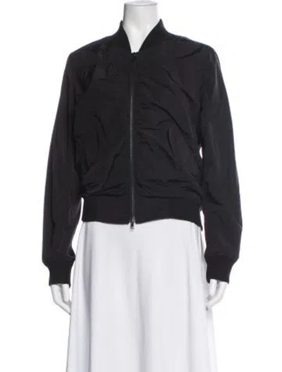 Pre-owned Vince Bomber Jacket In Blue