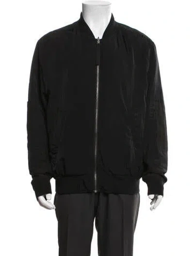 Pre-owned Vince Bomber Jacket In Blue