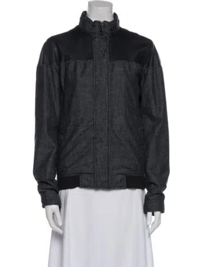 Pre-owned Vince Bomber Jacket In Gray