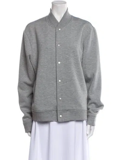 Pre-owned Vince Bomber Jacket In Gray