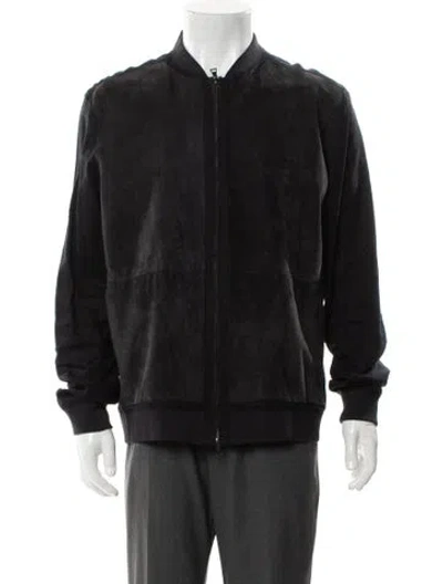 Pre-owned Vince Bomber Jacket In Gray